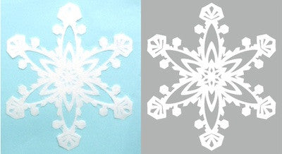 Handcraft Paper SNOWFLAKE  "JOY" L size (5 Left)