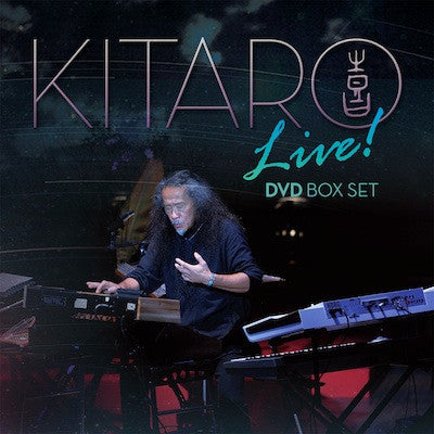 [BOX SET] Kitaro Live DVD Box Set (3 DVDs) with Kitaro Autograph (5 LEFT)