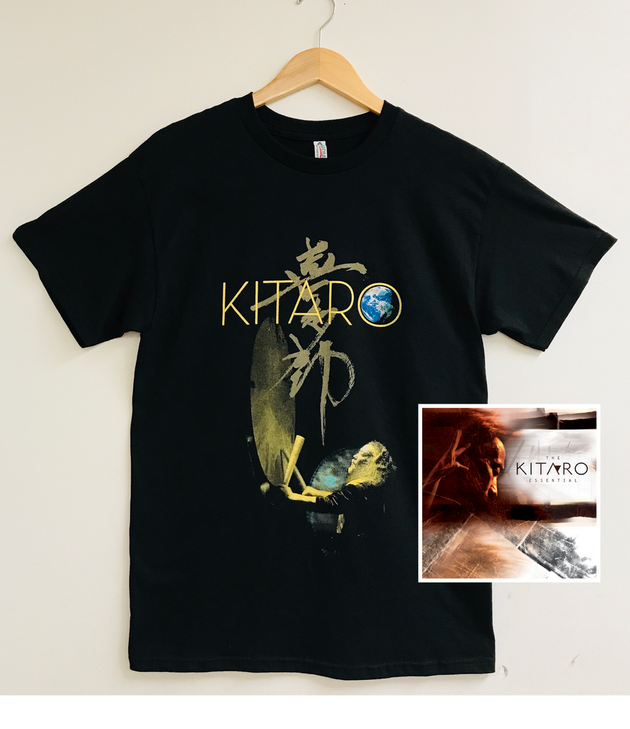 Kitaro T-shirt + The Essential Kitaro CD