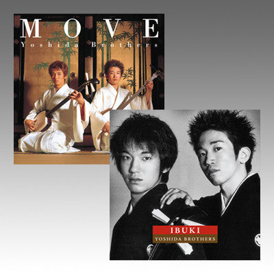 [SPECIAL SET] Yoshida Brothers Ibuki and Move Set (2 CDs)