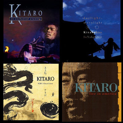 [Special Set] Kitaro Live Series Set (3 DVDs & 1 CD)